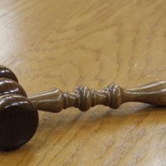 gavel on table; Image via Pixabay, CC0 Public Domain