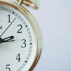 clock; Image via Pixabay, CC0 Public Domain