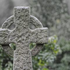 stone Celtic Cross; Image via Pixabay, CC0 Public Domain
